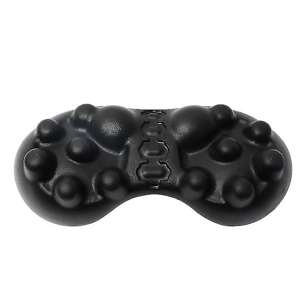 Shiatsu nakkemassagepude taljemassage rygmassager Shiatsu massage livmoderhalshvirvelsøjle lændebenspude hjem bærbar black
