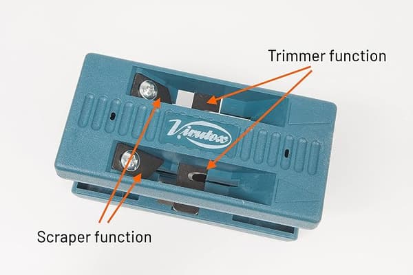 AU93 Dubbelkantad Trimmer Blå