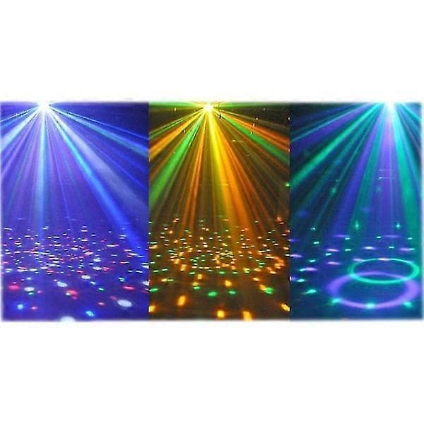 Discolys med Bluetooth & Højtaler - LED Lys - RGB Sort