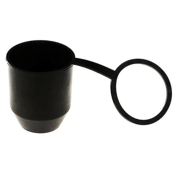 1x Sort Pvc Træk Kugle Dæksel Træk Kugle Dæksel Trækbeskyttelse Dæksel