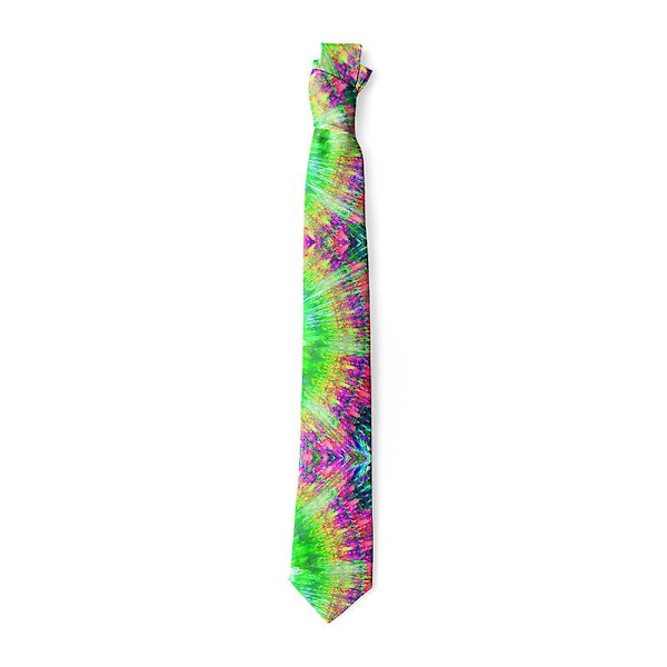 Solsikke Print Slips Mænd | Solsikke Tilbehør | Nylon Bryllup Halsbind - Mode style8