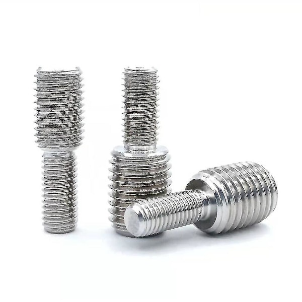 M3/m4m5/m6/m8/m10/m12/m14m16 Rustfrit stål konverter reducerende skruebolt kameraadapter dobbelthovede konverteringsskruer M6x10-M8x10