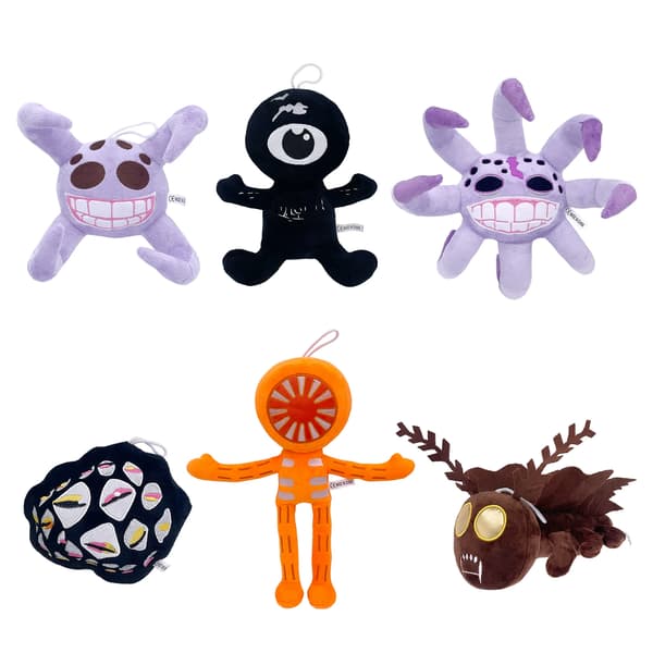 Nye \"DOORS\" Floor 2 Spil Merchandise: Horror Møl Plyslegetøj Brun møl
