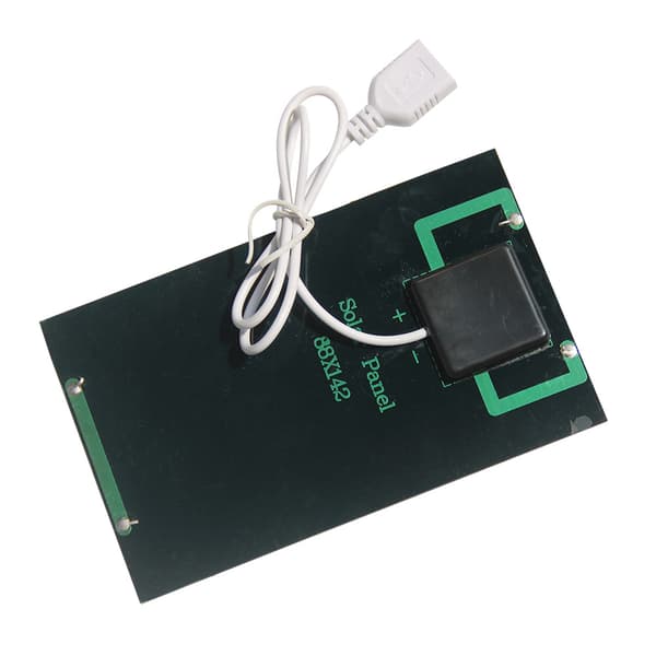 2W 5V Solpanel Solcellepanel DIY Soloplader 88X142MM