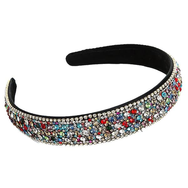 Modehårband Kristallhårband Bling Glittrande Diamant Hårband