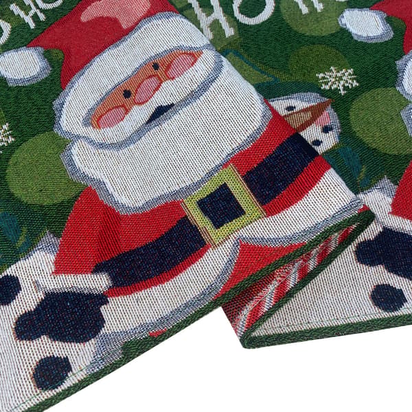 Julbordstablett med tomte och snögubbe - bordsdekoration