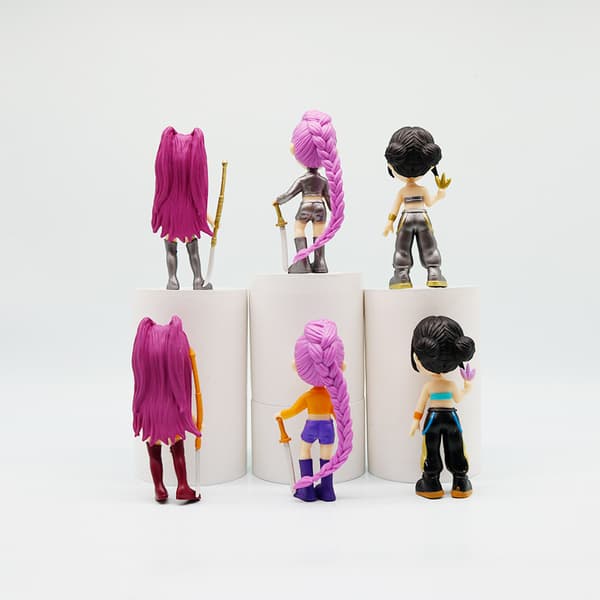 6-Delars K-POP Demon Hunter Docka Actionfigur Leksak - Barnpresent