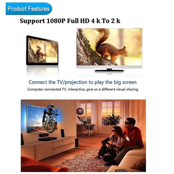 2.0 10m 19+1 Pin HDMI Han til HDMI Han Kabel
