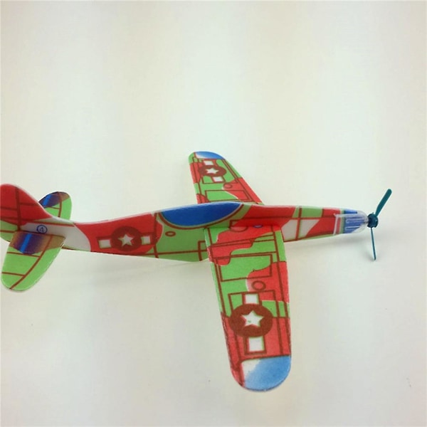 5 stk. DIY håndkastede flyvemaskiner skumflyvemaskiner modelbørns legetøjsgave
