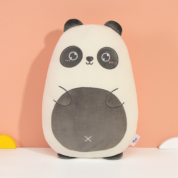 Squishmallows pehmolelu kawaii pehmeä suuri tyyny kissa 60cm Panda model 40cm（0.4kg）