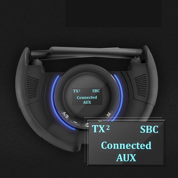 120M Bluetooth-kompatibel Sender/Mottaker APTX Spdif Optisk Lydadapter