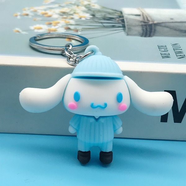 Anime Nøglering Søde Kawaii Keys Dukke Legetøj Anime Figur vedhæng Kreative gaver