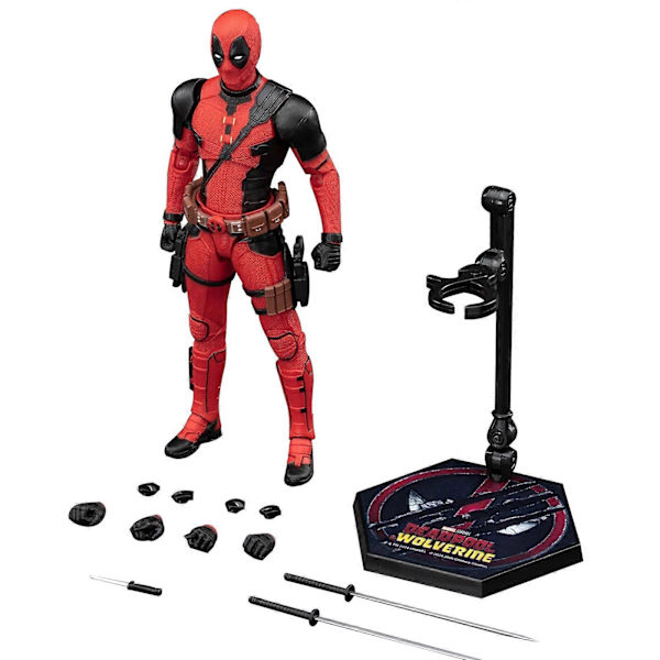 Deadpool Actionfigur Modelsamling Model Bevægelige Led