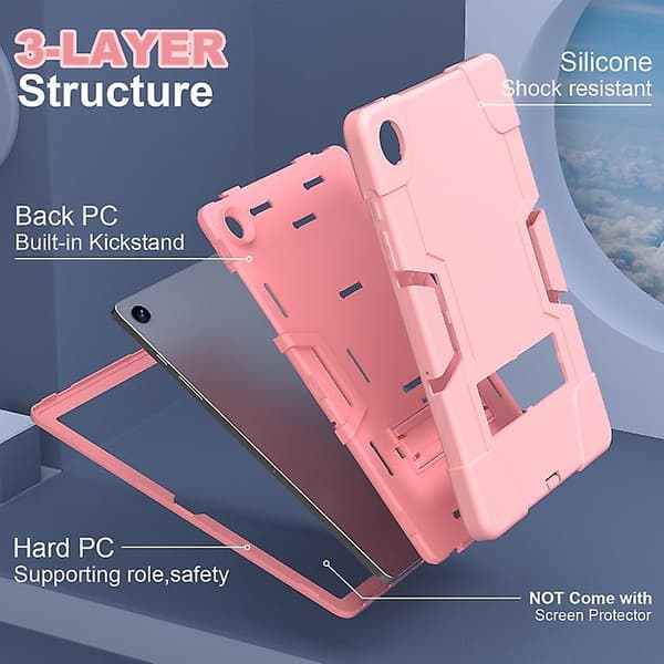 Silicone Tabletholder til Samsung Galaxy Tab A9+ med Kontrastfarve