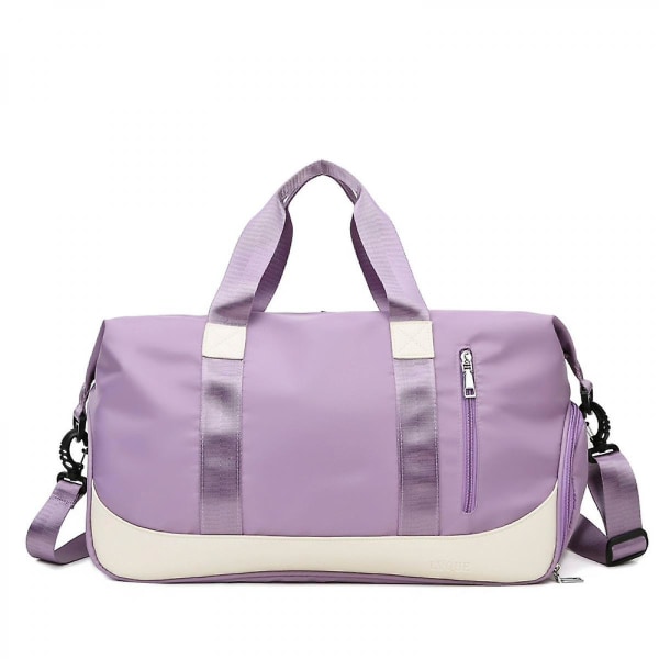 2023 New Travel Bag Sports Bags Fitness Yoga Gym Bag Weekend Bag For Women Purple