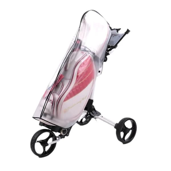Golfbägin sadesuoja, läpinäkyvä golfbägin pölysuoja, vedenpitävä ja pölytiivis