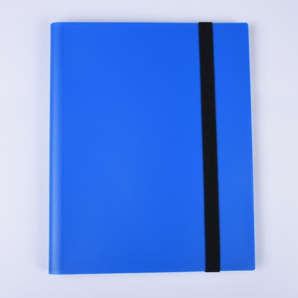 Samlekortmappe, Samlekortetui, Rummer 360 kort, Samlekortmappealbum light blue