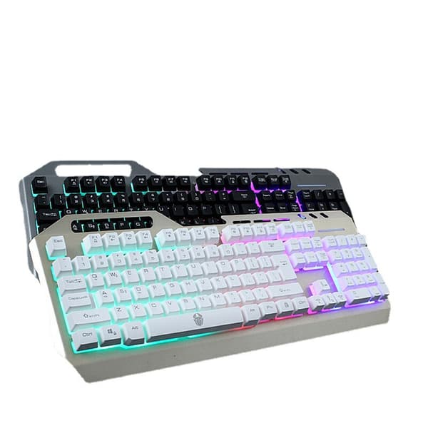 Havit HV-KB418L RGB USB -näppäimistö, pohjoismainen musta