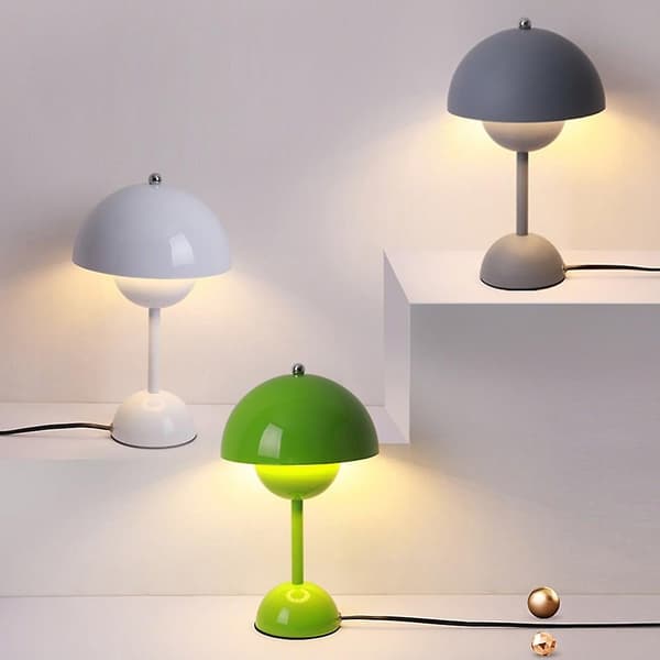 Moderna LED-bordlampor US Plug Light Green