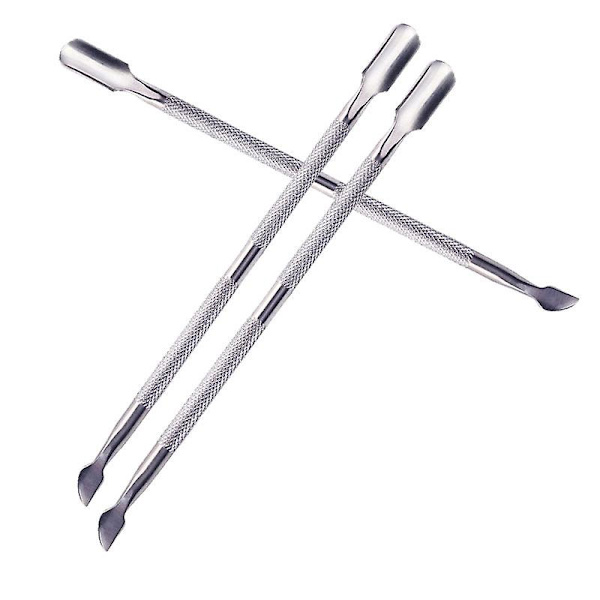 3 st Nagelbands-tryckare 2 i 1 Silver