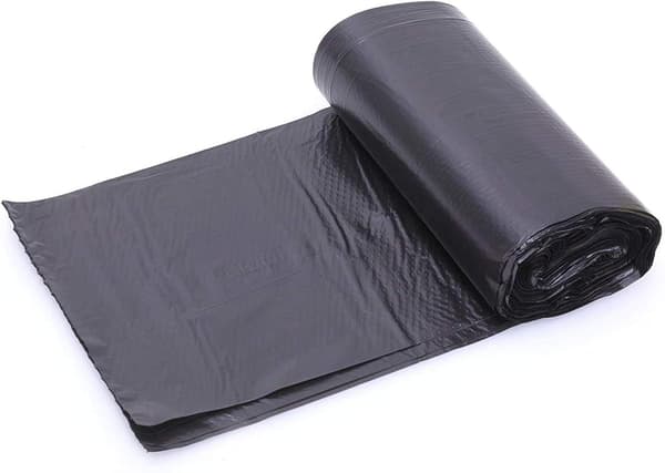 1,2-1,5 Gallon Små Sopsäckar, Svarta Sopsäckar, Papperskorgssäckar 120 Stycken