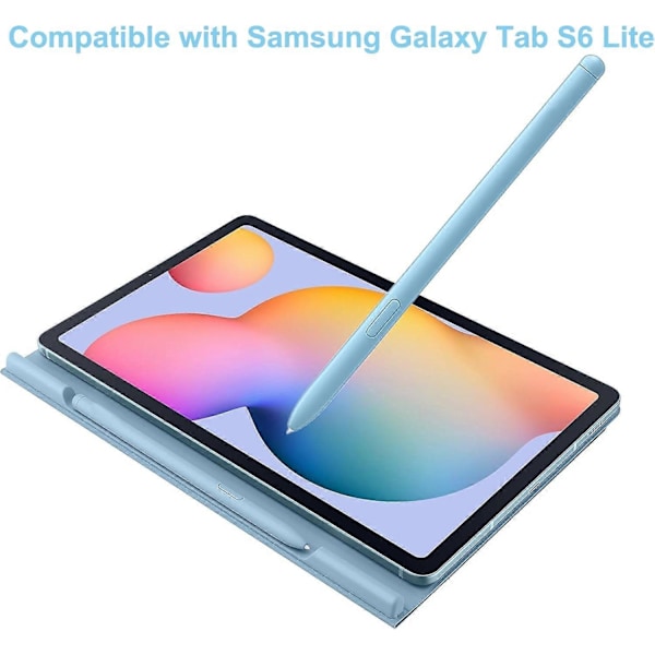 Styluspenn erstatning for Samsung Tab S6 Lite (EJ-PP610) Styluspenn S Pen for Tab S6 Lite Stylus Angora Blue