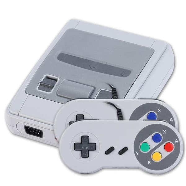 Retro Mini Tv Spilkonsoll Indbygget 620 Klassiske Spil Snes Spilkonsoll US