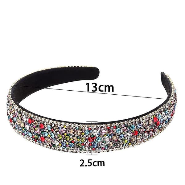 Modehårband Kristallhårband Bling Glittrande Diamant Hårband