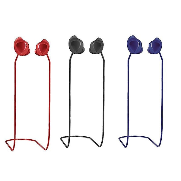 3 stk. Anti-tab-reb til GALAXY Trådløs Bluetooth Headset Beskyttende Ærme Lanyard Earphone Adgang