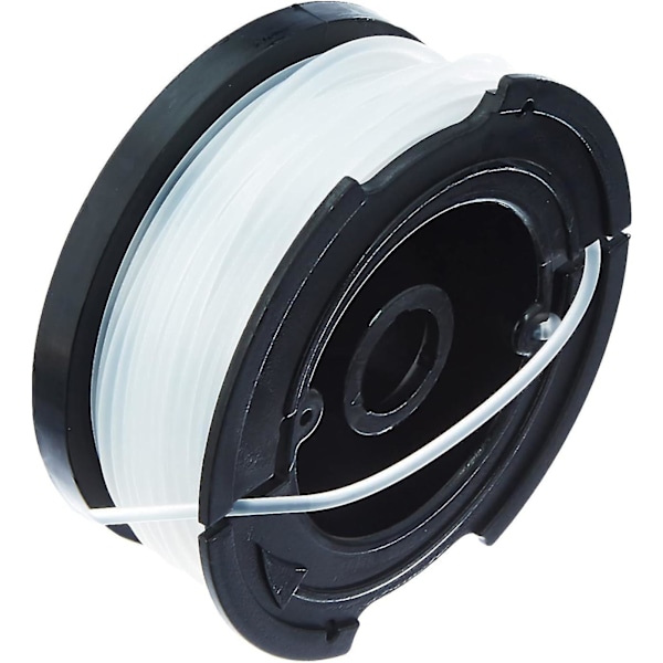 Til BLACK+DECKER Spole og Line Strimmer Nylon Tråd 1,65 mm Diameter Transparent og Modstandsdygtig AF-100-3ZP