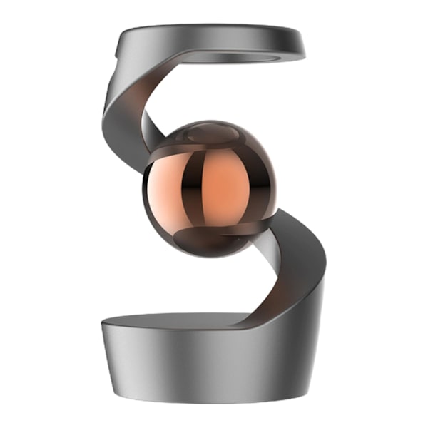 Aluminium Gyroskop Stressavlastande Prydnader Tyst Drift Visuell Rotation Fidget Sensorisk Leksak Skrivbord Koncentrationshjälp Snurrande Leksaker Rose Gold