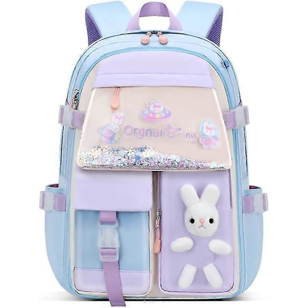 Kawaii-puputyttöjen ensisijaiset reput, alakoulun reput, kirjakassit, jääkaapin etutaskulla Small blue