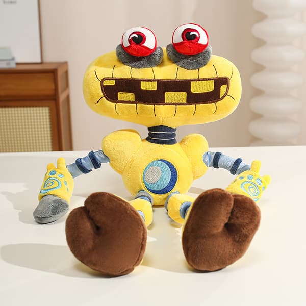 Ny My Singing Monsters Wubbox Plysjleke
