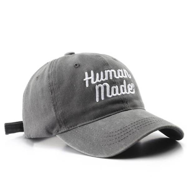 Mimigo Miesten ja Naisten Trucker-lippis Säädettävä Puuvillainen Baseball-lippis 7 Väriä GREY