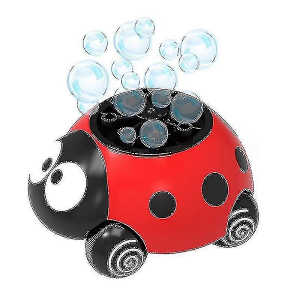 Ladybug Bubble Machine (red) 3000+ Bubble Per Minute Banmo