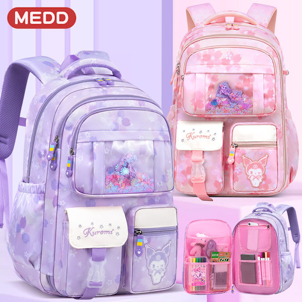 New refrigerator-style college style schoolbag for elementary school students, lightweight and cute, large-capacity backpack