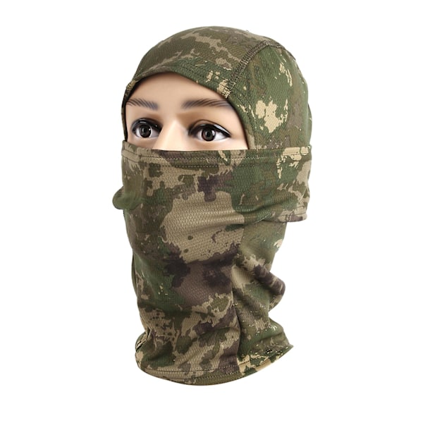 Unisex Camouflage Print Udendørs Cykling Balaclava Hals Gaiter Cap Fuld Ansigtsmaske #7