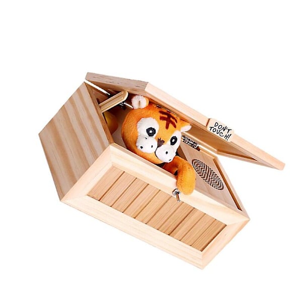 Låda Useless Me Dont Wake Toy Leksaker Gåvor Rör Inte Don T Barn Attityd Saker Spoof Sensorisk Jack Stress Kit Prylar Dumt Trä   Fingerfärdighetsspel