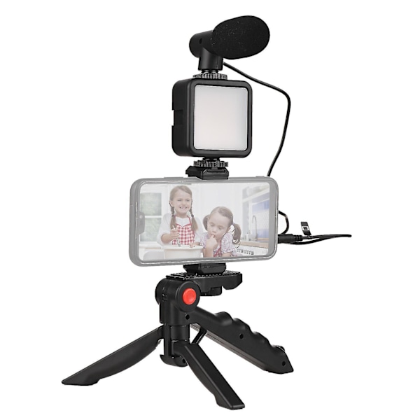 Smarttelefon Vloggsett Mini LED Videolys