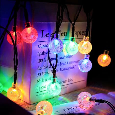 Chendyy 60 LED Kvadratisk Boll 11m 8 Lägen