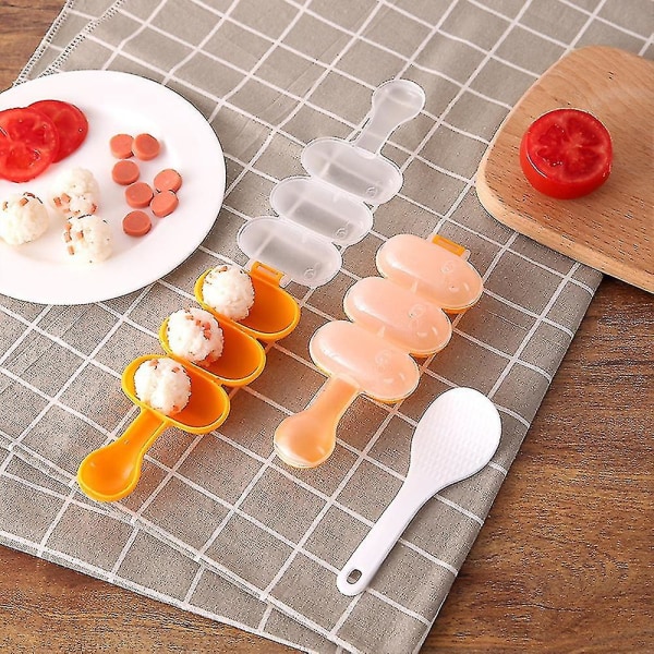 Baby Rice Ball Mold Shakers Lunch Diy Sushi Maker Mould Kitchen Tool