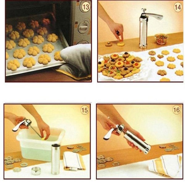 Biscuit Press Machine Cake Glosting Set Biscuit Press Kitchen Cake Tool