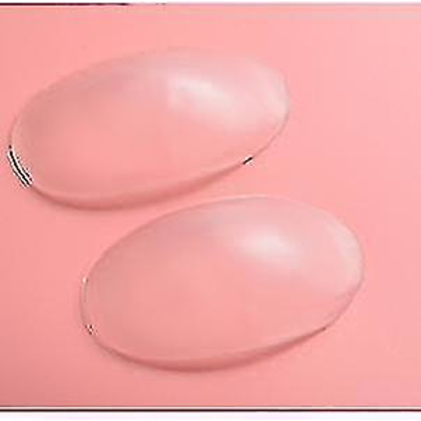 2 stk Silikon Skulderputer Push-up Limputer Skulderforsterker transparent