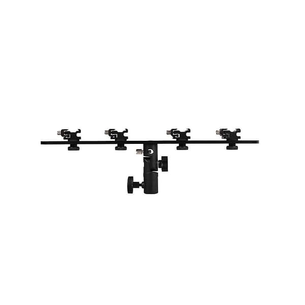 Flash Base Reflektor Flash Guide Fotografi Fyldlys Stativ Telefon Multi-position Live Streaming Glide Stativ, b