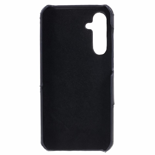 Til Samsung Galaxy S24 Etui Anti-Drop PU+PC Telefoncover med 2 Kortpladser Black