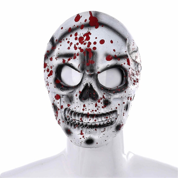 Skull Skeleton Halloween Mask Blodig Skull Mask 3d Soft Foaming Mask Halloween Decorations Haunted House Cosplay Supplies