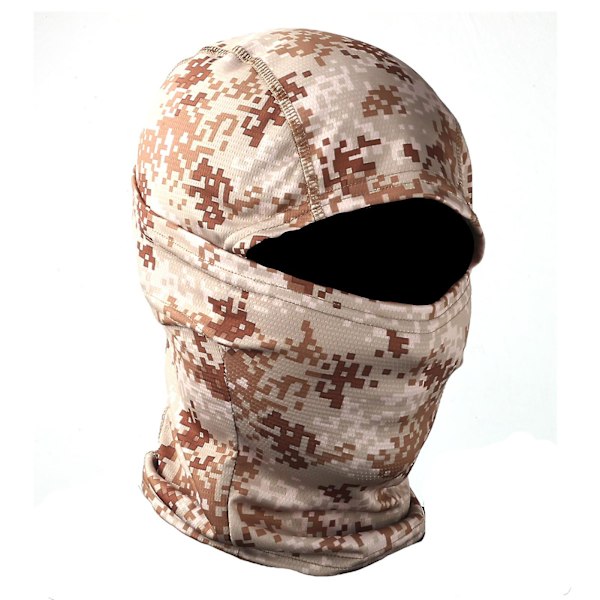 Unisex Camouflage Print Udendørs Cykling Balaclava Hals Gaiter Cap Fuld Ansigtsmaske #13