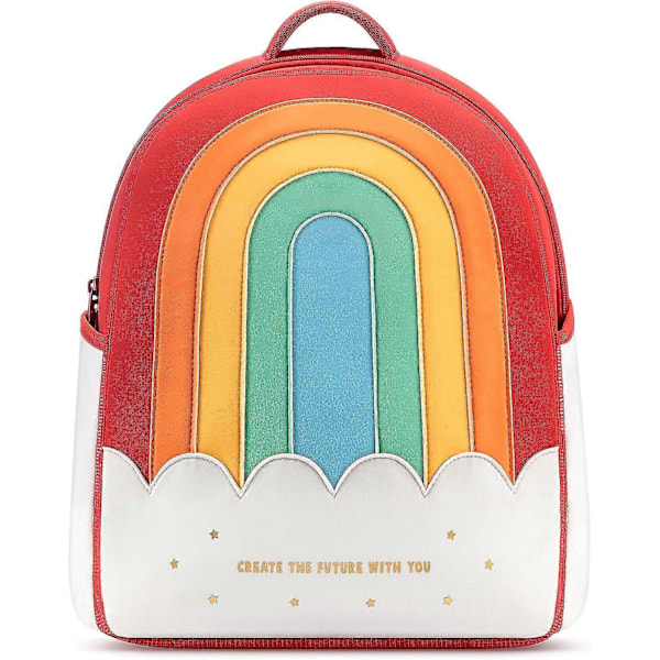Baby Toddler Ryggsäckar Förskola Förskola Ryggsäck Barn Skolväska Flickor Pojkar Vattentäta Barn Ryggsäckar Kindergarten Regnbåge Skolväska Rainbow for Age 4-10