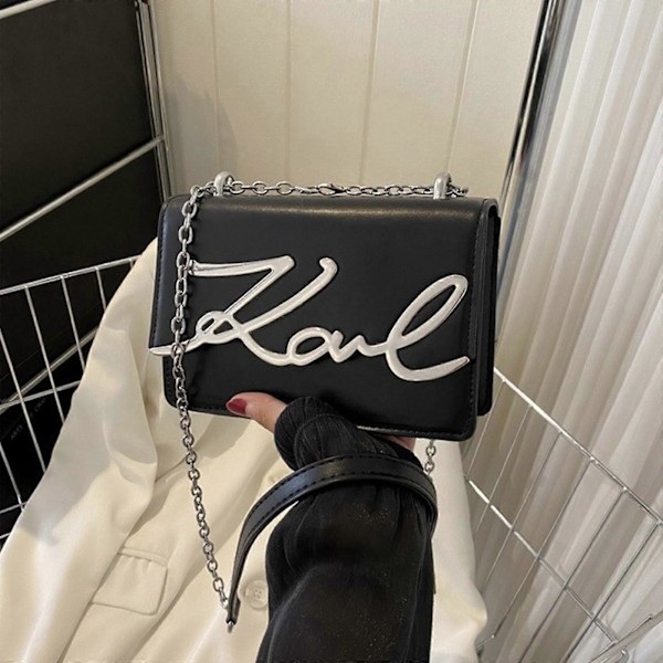 Flap Crossbody Axelväska PU Läder Crossbody Väska Handväska Telefonplånbok Axelväska för Kvinnor Arbete Dejting Svart Khaki