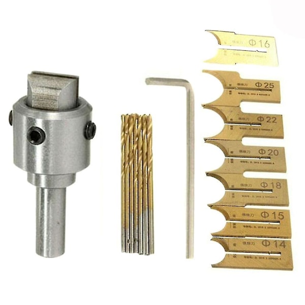 Pärlborrträpärltillverkare Frässet Woodworking Tool Kit A B
